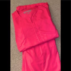 Watermelon Pink Grey’s Anatomy Scrub Set